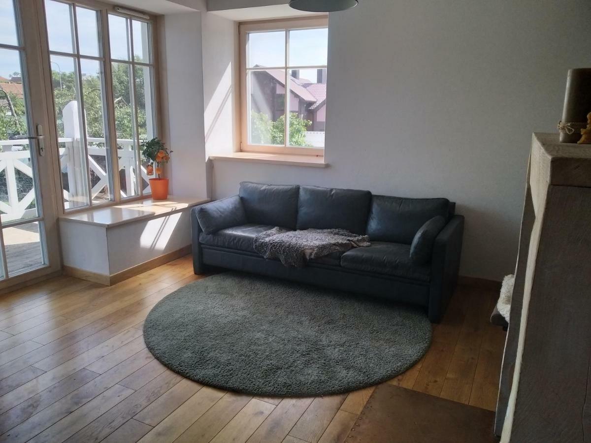 9 Min From Palanga! Luxury House On The River And Sauna クレチンガ エクステリア 写真