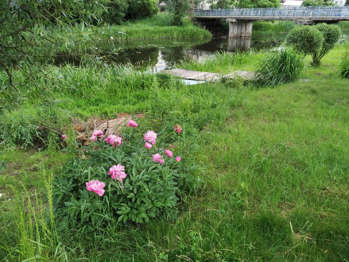 9 Min From Palanga! Luxury House On The River And Sauna クレチンガ エクステリア 写真